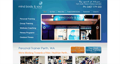 Desktop Screenshot of personaltrainer-perth.com.au